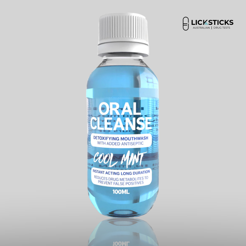 Drug Detox Mouthwash in Blue