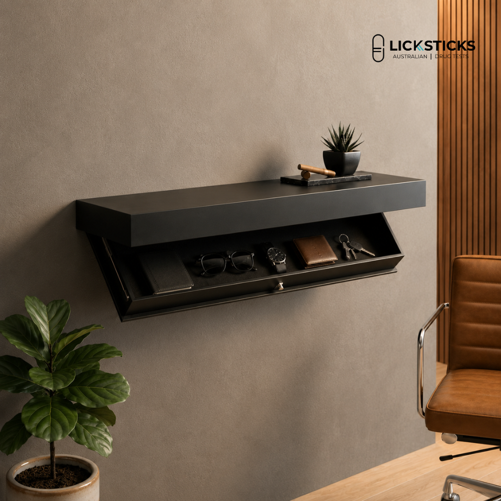 Hidden Stash Shelf - Wall Mounted