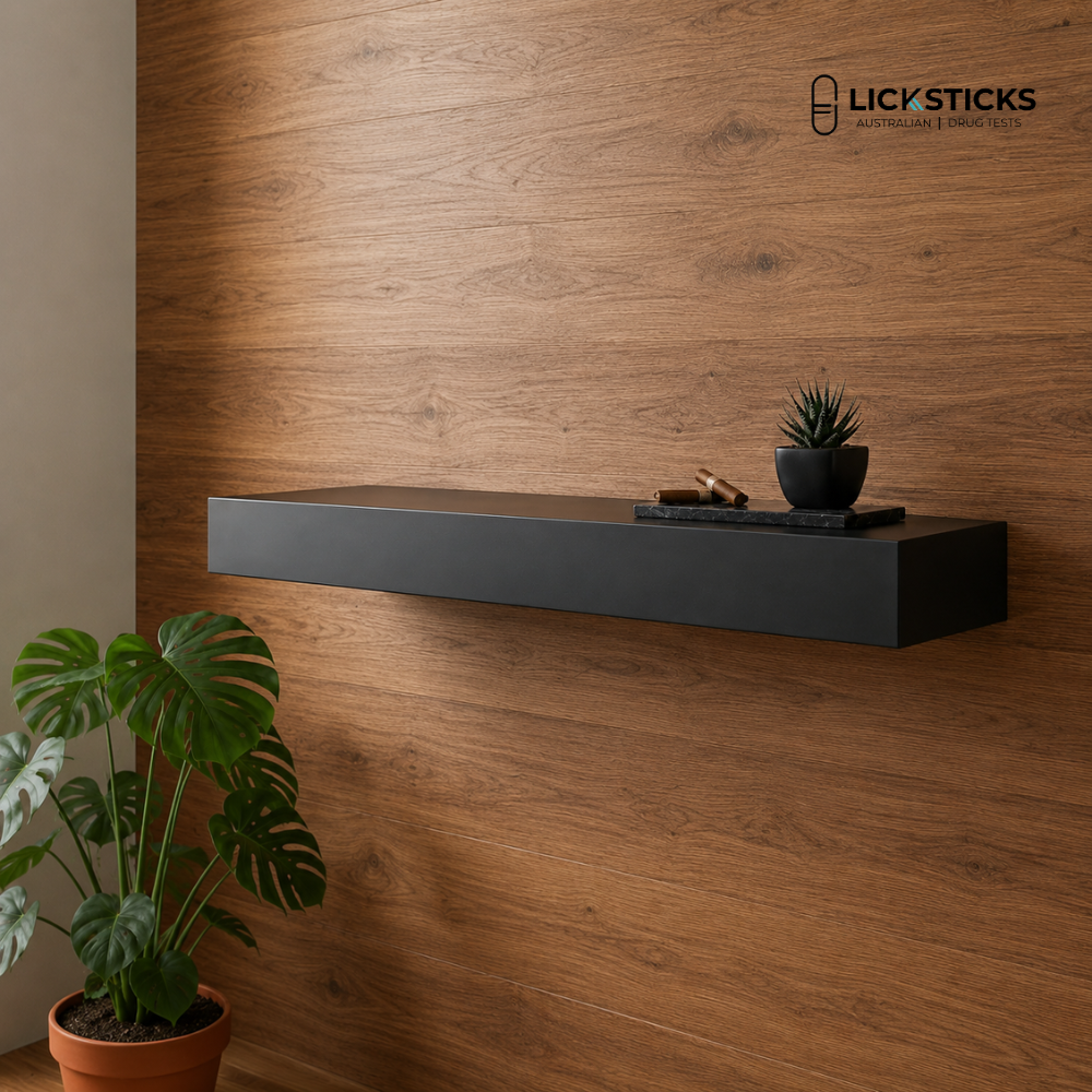 Hidden Stash Shelf - Wall Mounted